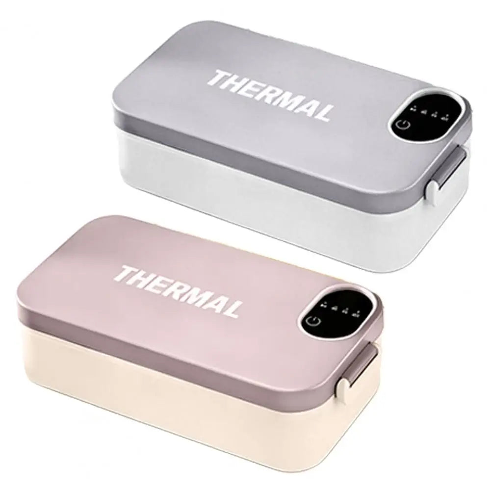 Heated Lunch Box Rechargeable Portable Warmer Portable Electric Lunch Box with Stainless Steel Container for Kids Boys Girls