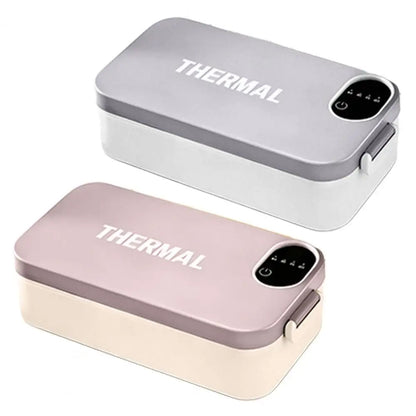 Heated Lunch Box Rechargeable Portable Warmer Portable Electric Lunch Box with Stainless Steel Container for Kids Boys Girls
